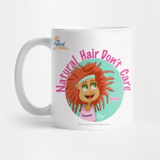 Lisa Natural Hair Don't Care Mug